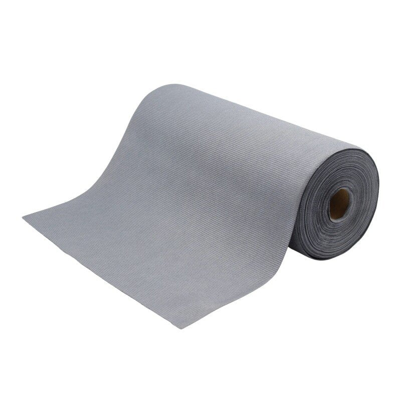 Profesionāla mikrošķiedras drāniņu rullis Pelēks – 50 noplēšamas drānas (30×30 cm, 250 g/m²)