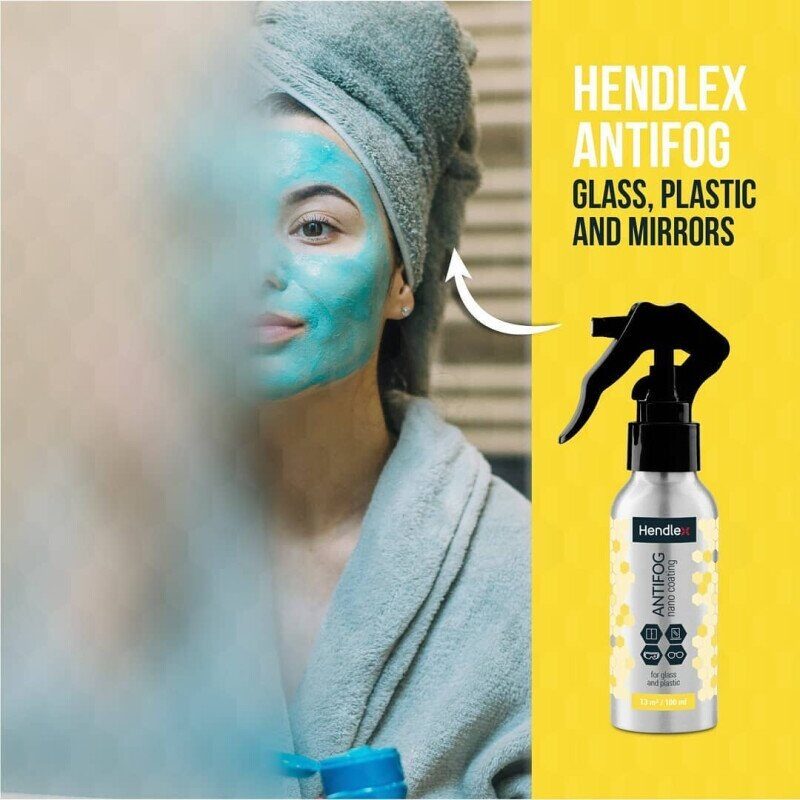 Pretaizsvīšanas līdzeklis spoguļiem - HENDLEX HOME ANTIFOG 100ml Image 3