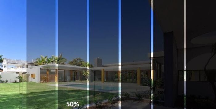 Logu tonēšanas plēve "Spoguļplēve 50%" Image