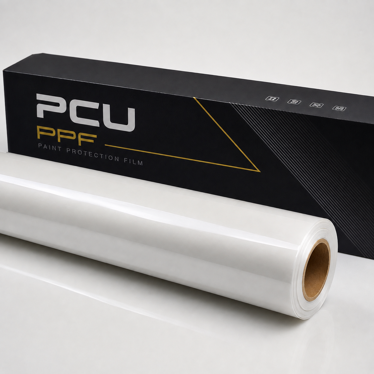 PCU PPF aizsargplēve auto virsbūvei "Caurspīdīga" glancēta