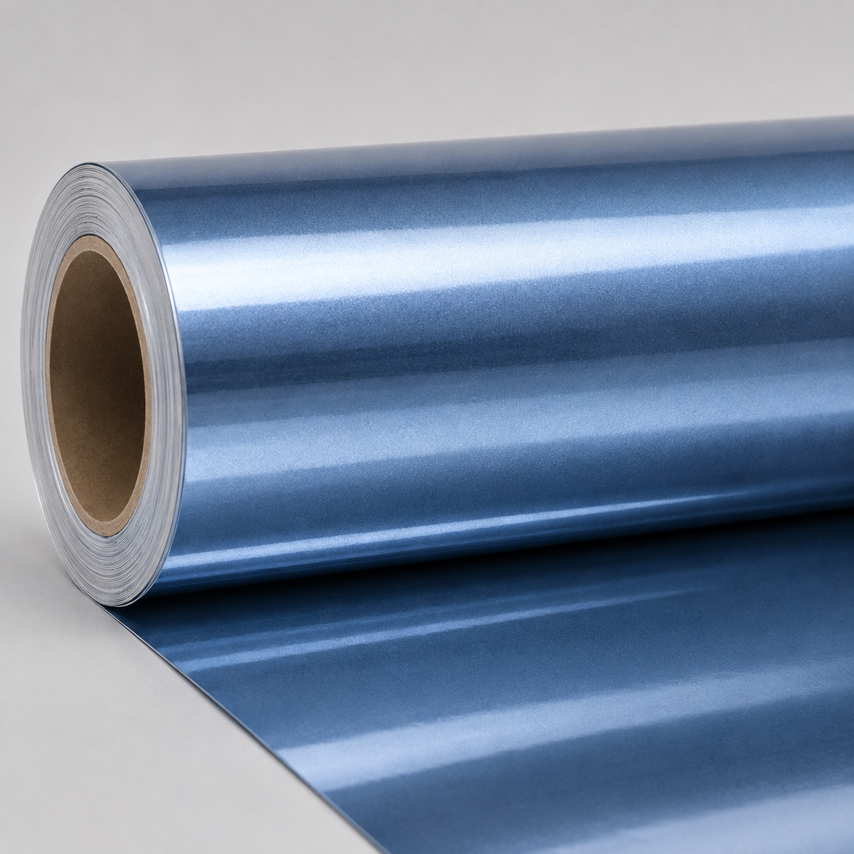 Logu tonēšanas spoguļplēve "Deep Blue Silver"