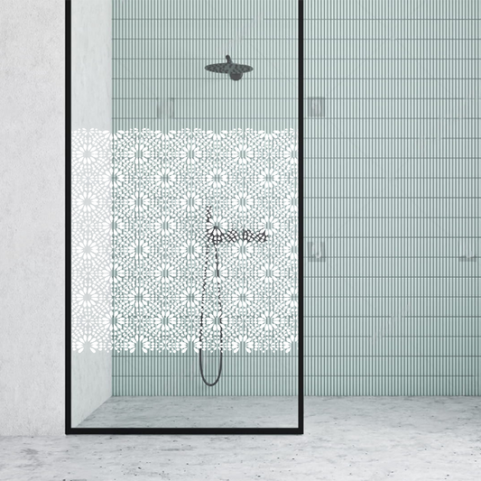 Dekoratīva balta matēta plēve logiem (DECO17) Image