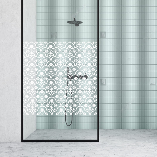 Dekoratīva balta matēta plēve logiem (DECO21) Image