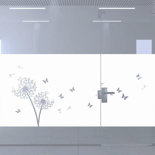 Dekoratīva balta matēta plēve logiem (DECO39) Image