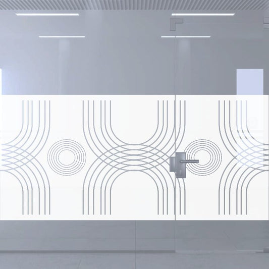 Dekoratīva balta matēta plēve logiem (DECO44) Image