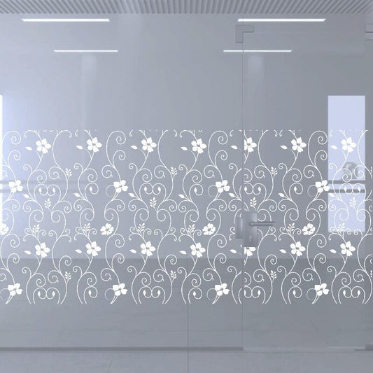 Dekoratīva balta matēta plēve logiem (DECO51) Image