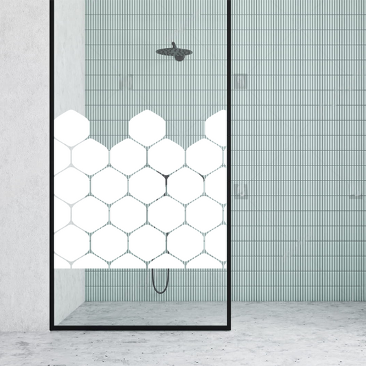 Dekoratīva balta matēta plēve logiem (DECO6) Image