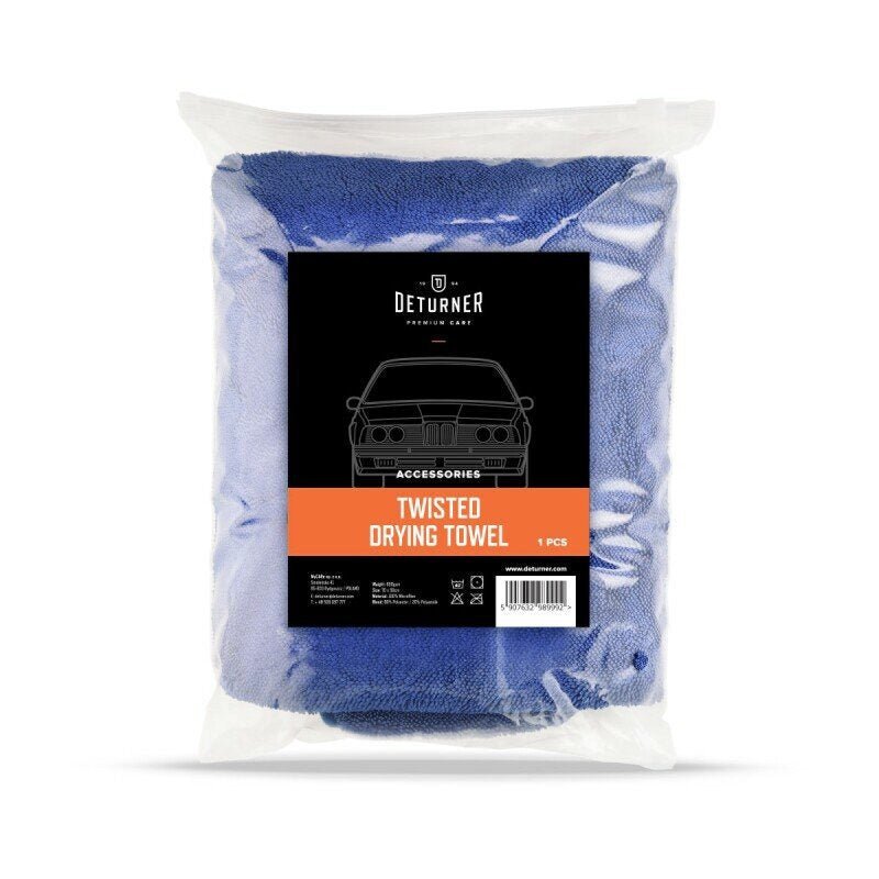 Dvieļis auto žāvēšanai - DETURNER TWISTED DRYING TOWEL 70x90cm - DETURNER - ALLSTARS