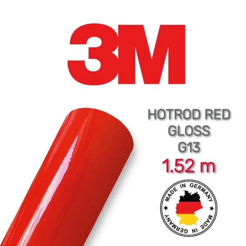 3M 2080 G13 Hotrod Red Gloss Image