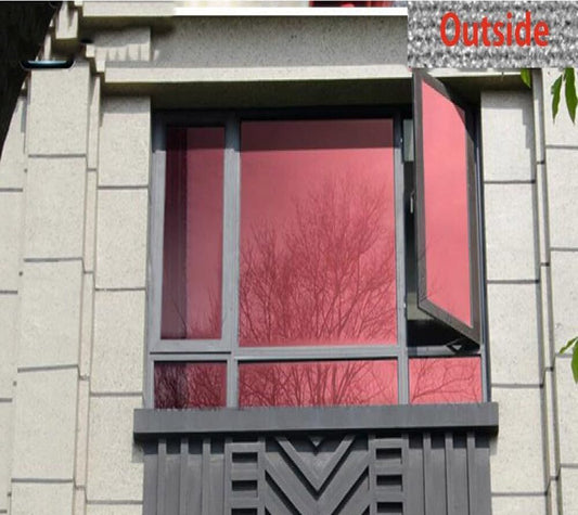 Logu tonēšanas plēve "Spoguļplēve 70%" Sarkana - Your Vendor - ALLSTARS