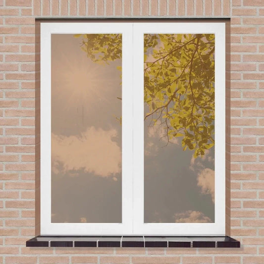 Logu tonēšanas plēve "Spoguļplēve 75%" Bronza/sudrabs - Allstars Windows Film - ALLSTARS