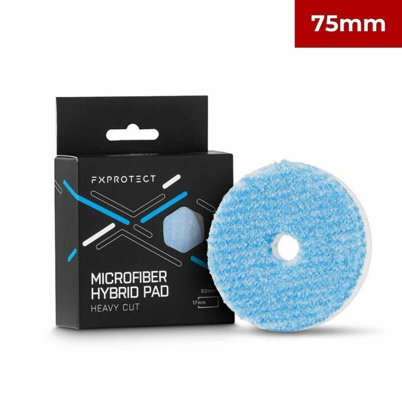 Mikroškiedras pulēšanas ripa - FX PROTECT MICROFIBER HYBRID PAD 75mm - Your Vendor - ALLSTARS