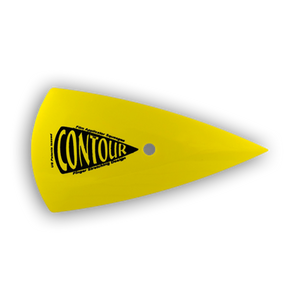Yellow scraper for contouring 