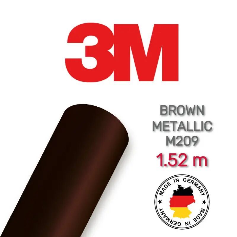 3М 2080 M209 Matte Brown Metallic Image