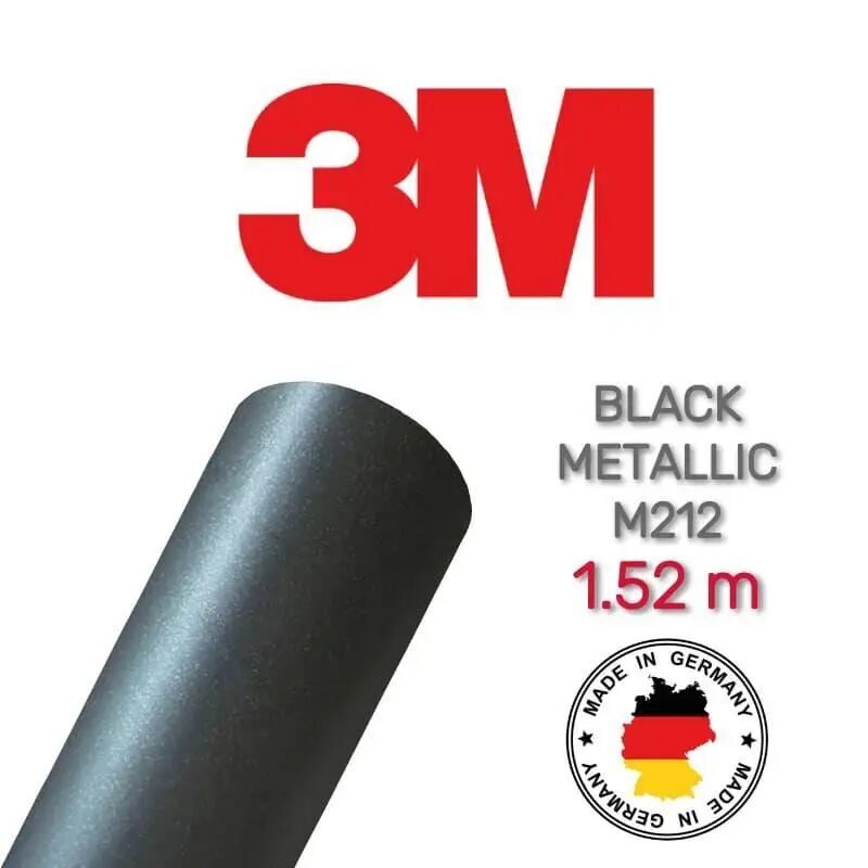3M 2080 M212 Black Metallic Matt Image