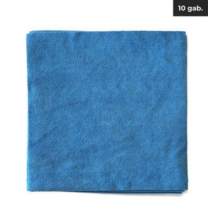 Mikrošķiedras lupatiņa - DETURNER CERAMIC Laser Cut BLUE 40x40cm 10pcs (10gab.)