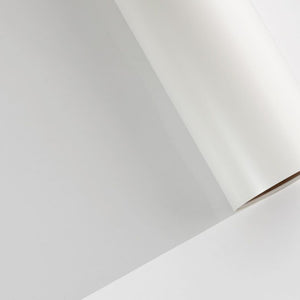 Window tint film white matte