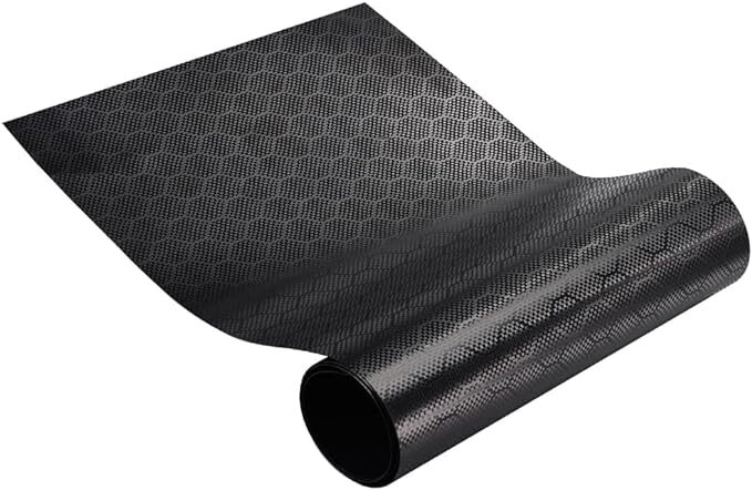 Vinila auto līmplēve karbons ar melno bišu šūnu efektu. Image 4