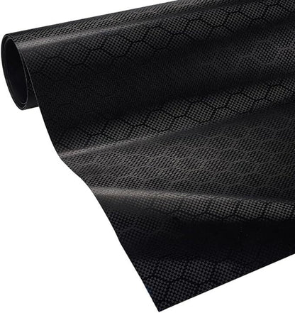 Vinila auto līmplēve karbons ar melno bišu šūnu efektu. Image 5