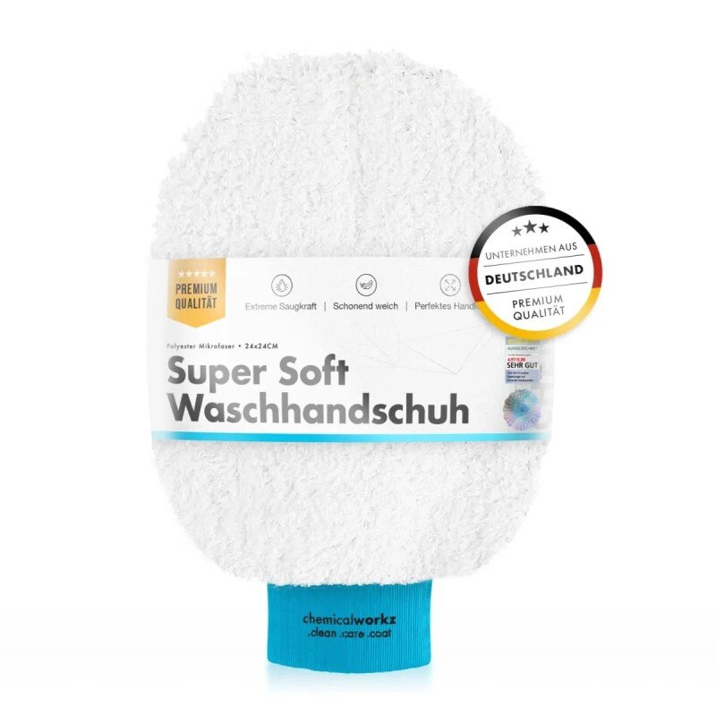 CHEMICALWORKZ WASH MITT SUPERSOFT - Mikrošķiedras mazgāšanas cimds
