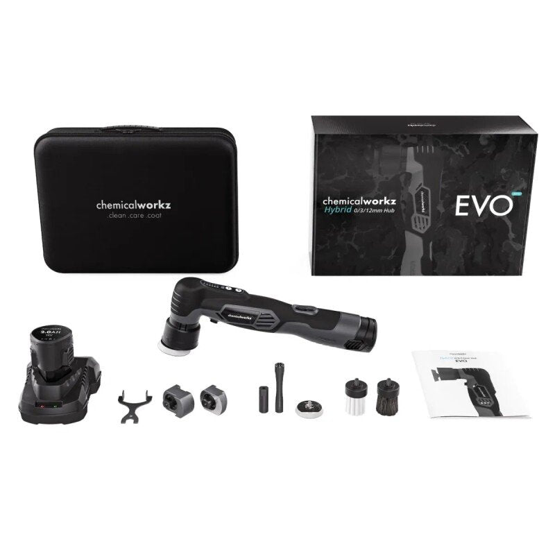 CHEMICALWORKZ EVO MINI AKKU HYBRID-ORBITAL POLISHER - Mini pulēšanas mašīna