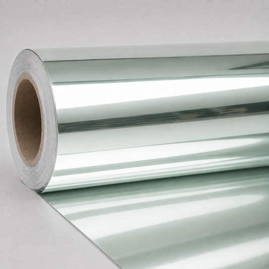 Logu tonēšanas spoguļplēve "Green Silver"