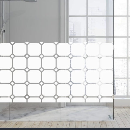 Dekoratīva balta matēta plēve logiem (DECO1) Image 4