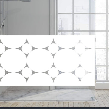 Dekoratīva balta matēta plēve logiem (DECO11) Image 2