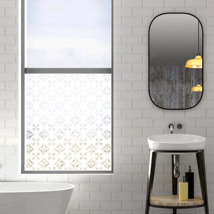 Dekoratīva balta matēta plēve logiem (DEKO16) Image 3