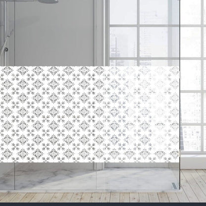 Dekoratīva balta matēta plēve logiem (DEKO16) Image 4