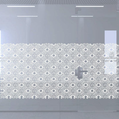 Dekoratīva balta matēta plēve logiem (DECO17) Image 2