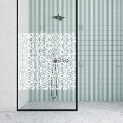 Dekoratīva balta matēta plēve logiem (DECO17) Image