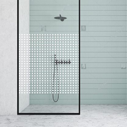 Dekoratīva balta matēta plēve logiem (DECO18) Image