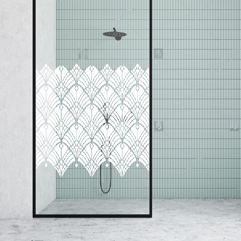 Dekoratīva balta matēta plēve logiem (DECO19) Image