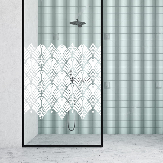 Dekoratīva balta matēta plēve logiem (DECO19) Image