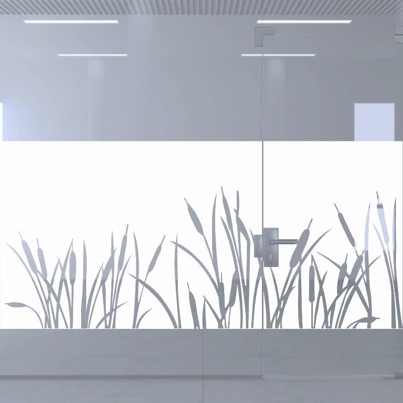 Dekoratīva balta matēta plēve logiem (DECO20) Image 5