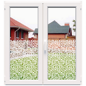 Decorative white frosted film for windows (DECO22) 