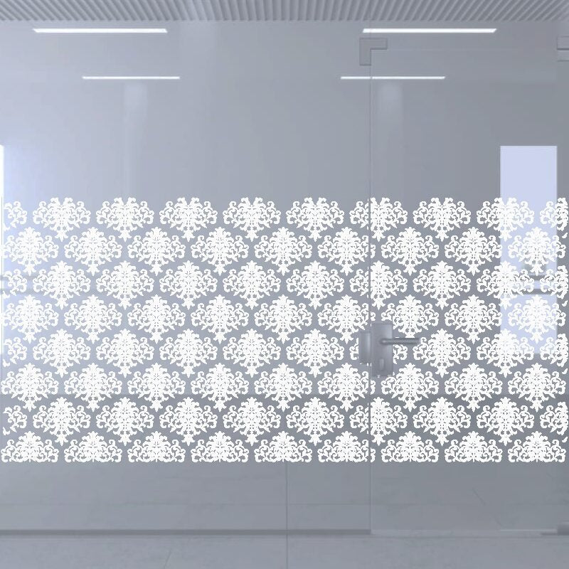 Dekoratīva balta matēta plēve logiem (DECO23) Image 2