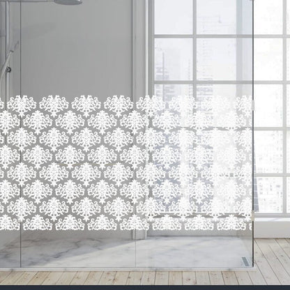 Dekoratīva balta matēta plēve logiem (DECO23) Image 4