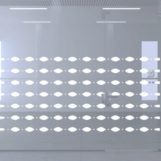 Dekoratīva balta matēta plēve logiem (DECO28) Image