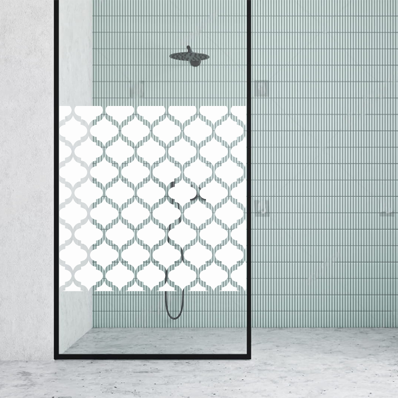 Dekoratīva balta matēta plēve logiem (DECO2) Image 2