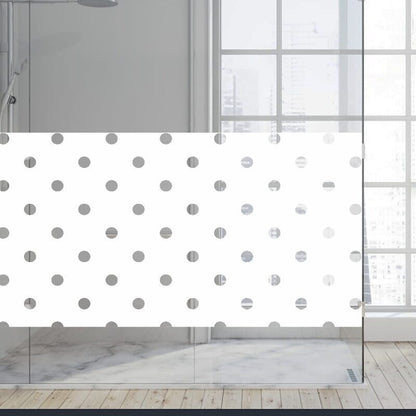 Dekoratīva balta matēta plēve logiem (DECO32) Image 4