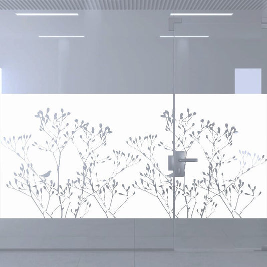 Dekoratīva balta matēta plēve logiem (DECO33) Image