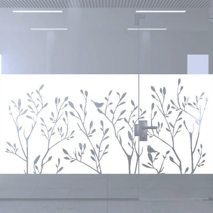 Dekoratīva balta matēta plēve logiem (DECO36) Image