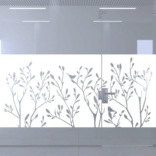 Dekoratīva balta matēta plēve logiem (DECO36) Image