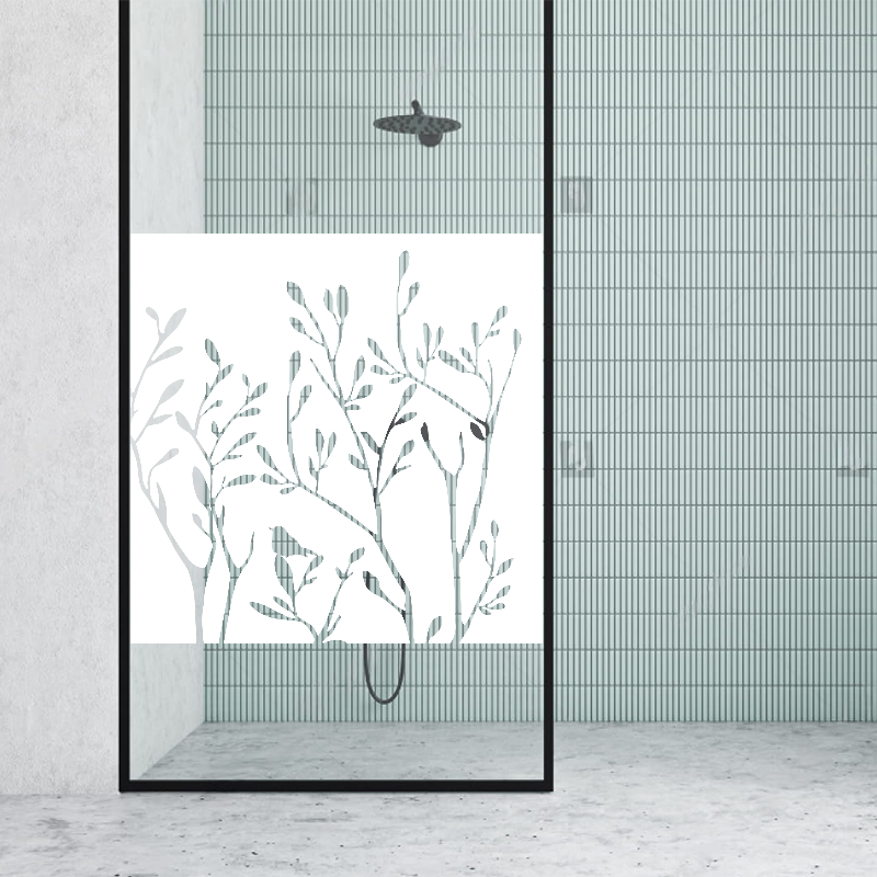 Dekoratīva balta matēta plēve logiem (DECO36) Image 2