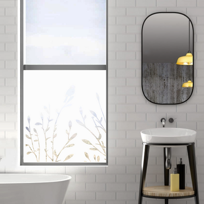 Dekoratīva balta matēta plēve logiem (DECO37) Image 3