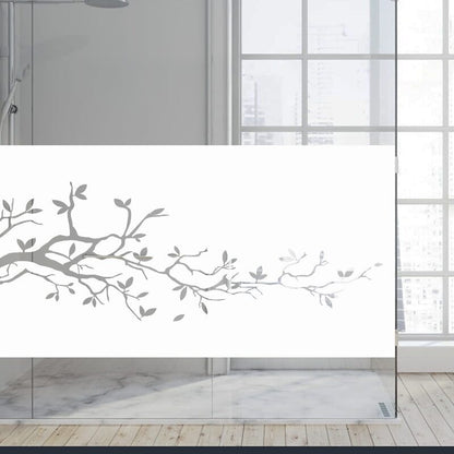 Dekoratīva balta matēta plēve logiem (DECO38) Image 4