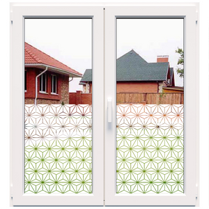 Decorative white frosted window film (DECO41)