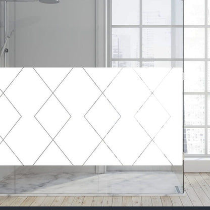 Dekoratīva balta matēta plēve logiem (DECO42) Image 4